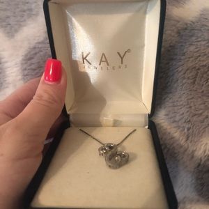 Kay Jewelers Open Heart Necklace